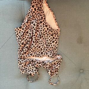 Leopard Print One-Piece Swimsuit Kids Cotton on